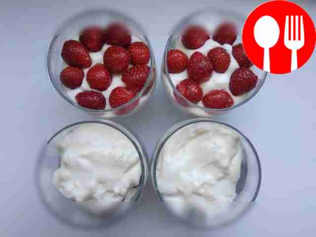 Add 2 tablespoons of whipped cream to the...