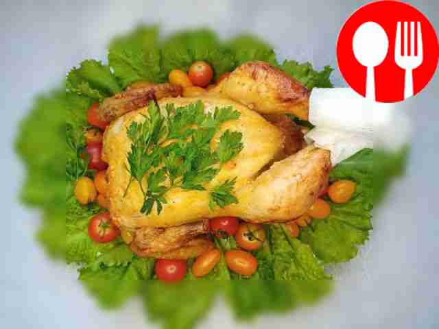 Baked chicken in the oven