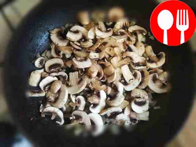 Cut the onion into small cubes, the...