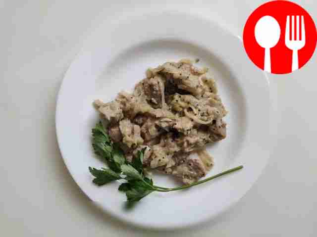 Original pork with kiwi