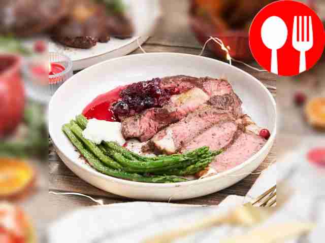 Steak in creamy marinade