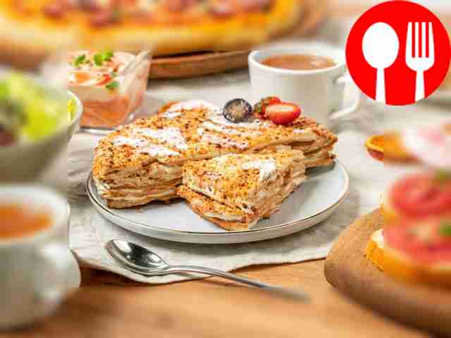 Медовик на сковороде