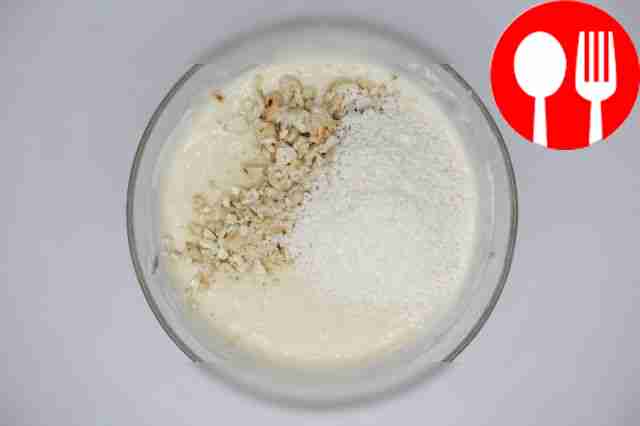 Пикантное суфле с кокосовой стружкой