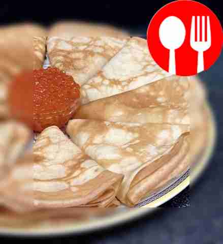 Pancakes in boiling water that will definitely work out