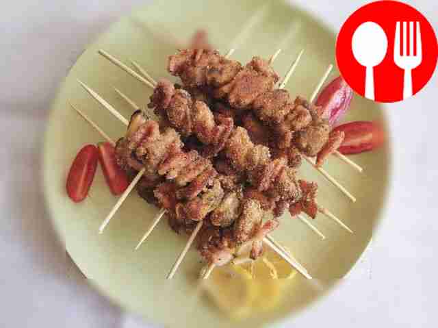 Original mussels with bacon