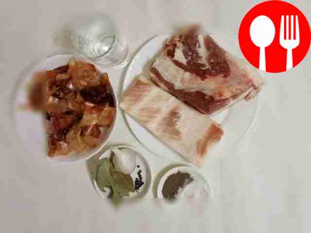 Weigh the products according to the norm. Wash...