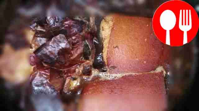 Place lard in boiling brine and boil it for...