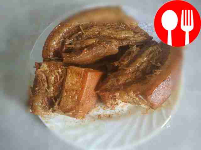 Spicy brisket with layers of meat