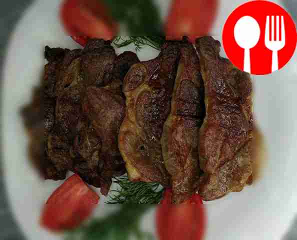 Аппетитный бекон на гриле Appetizing grilled bacon