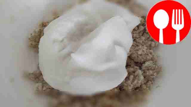 Beat the egg whites until foamy, add to the...