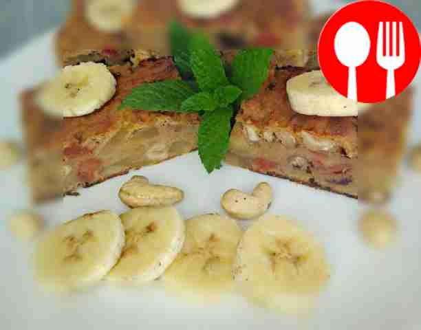 Фруктово-ореховое суфле