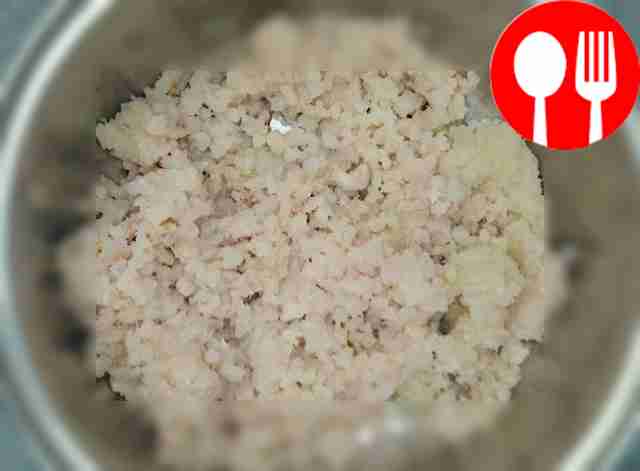 Cut the fish fillet into pieces and pass it...