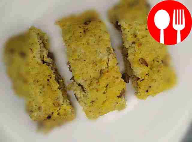 Cut the finished roll into portions and...