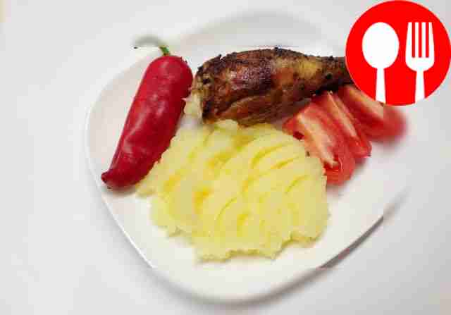 Сочная курица табака классическая