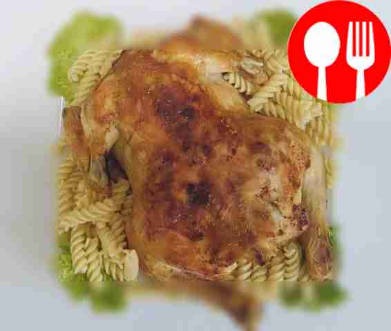 Homemade chicken in the oven