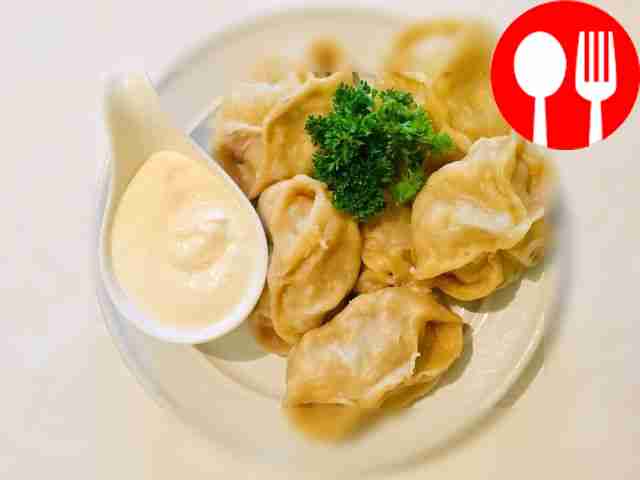 Неимоверные манты с мясом