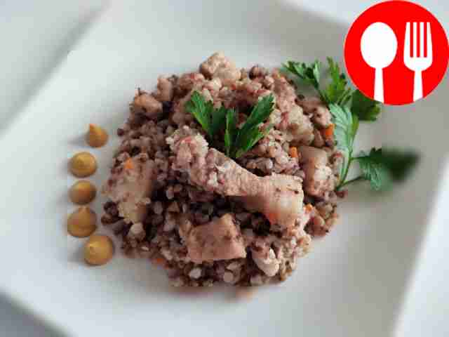 Juicy pork in a slow cooker