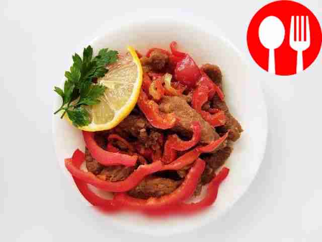 Медовая свинина в соевом соусе