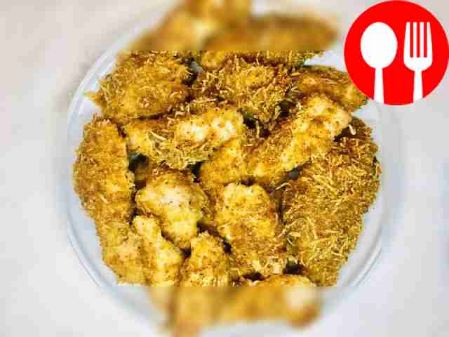 Хрустящее куриное филе в панировке