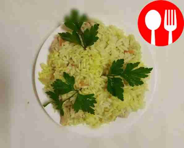 A simple recipe for crumbly pilaf