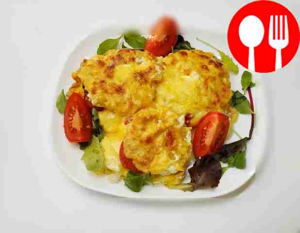 Garnish the finished dish with herbs and serve...