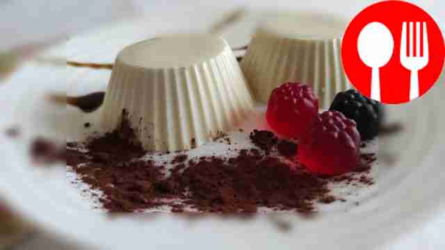 Delicate milk soufflé