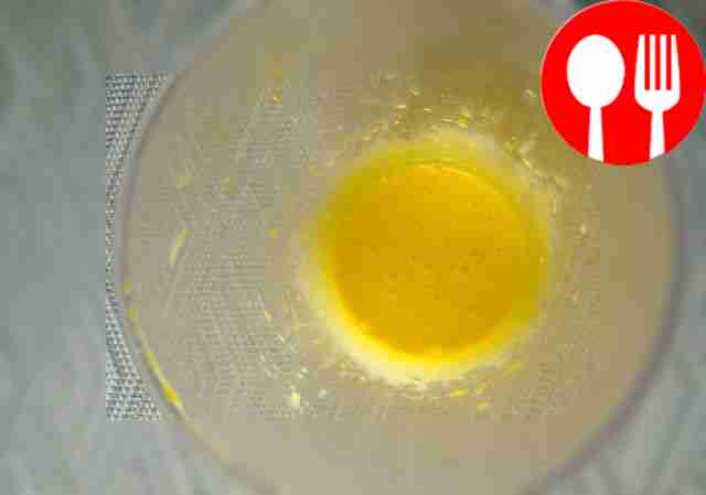 Beat the white with a pinch of salt and the...