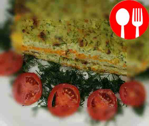 Baked fish soufflé roll