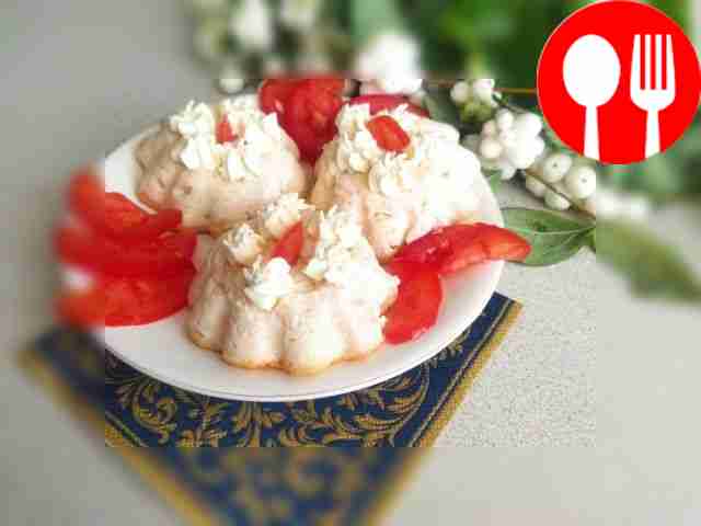 Суфле с семгой