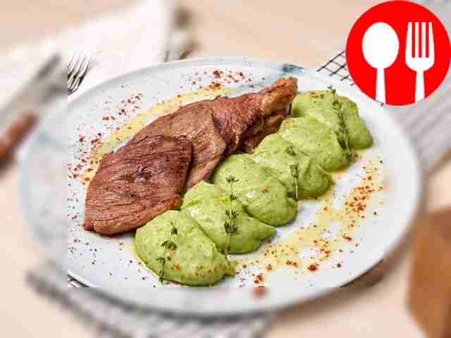 Mashed Potatoes with Spinach