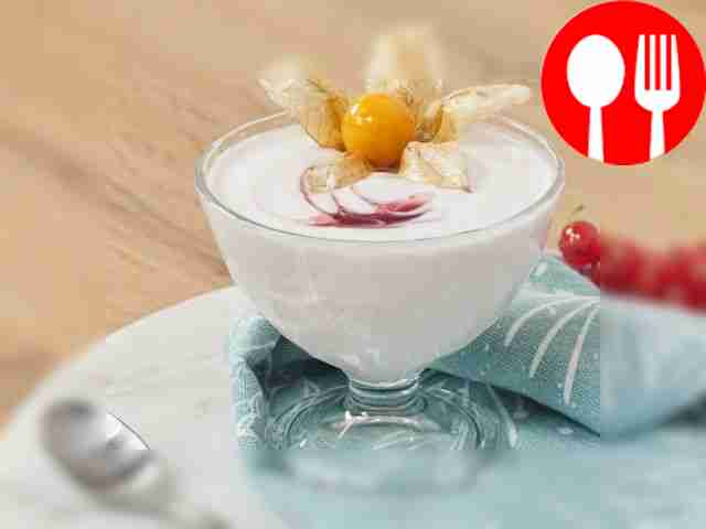 Yogurt with milk
