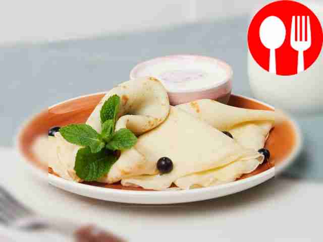 Блины на йогурте