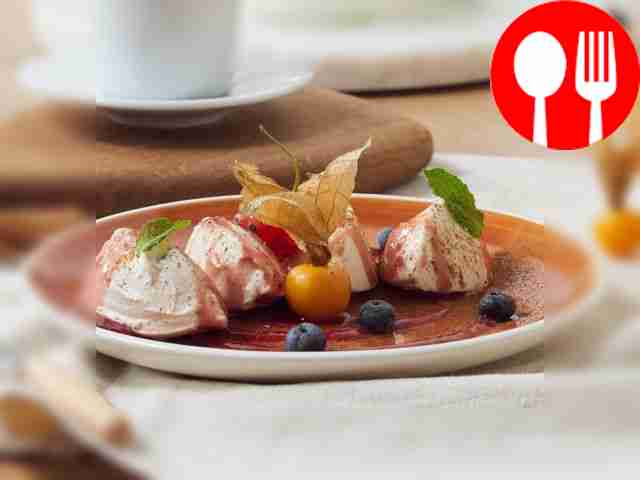 Yogurt with ice cream