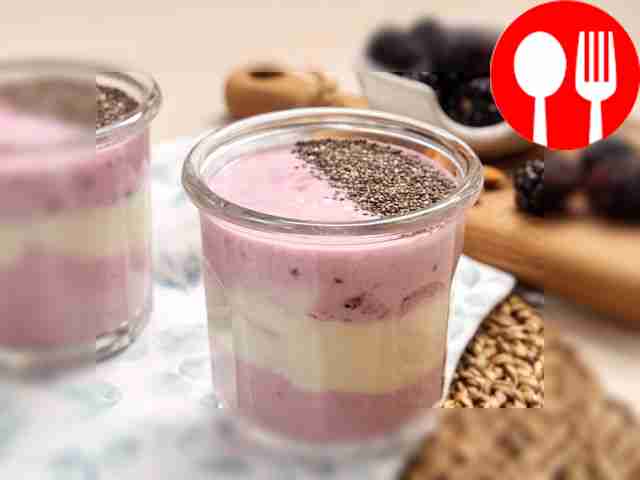 Yogurt with agar-agar