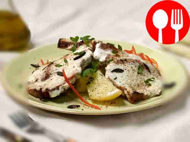 Pork with yogurt