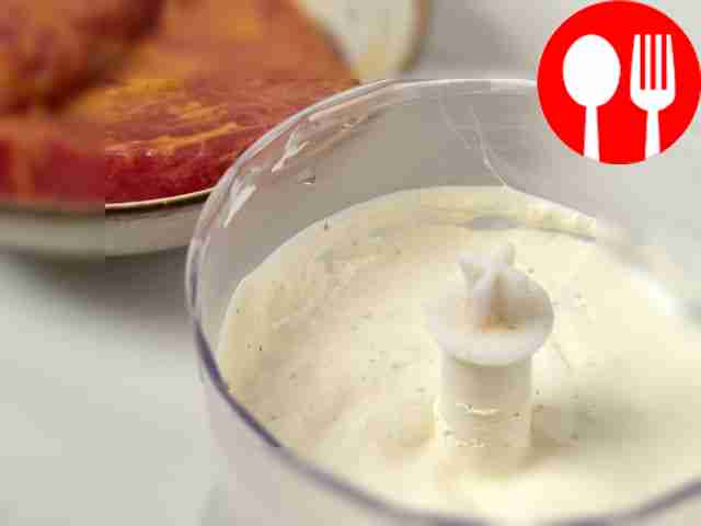 Prepare the sauce. Pour yogurt into a...