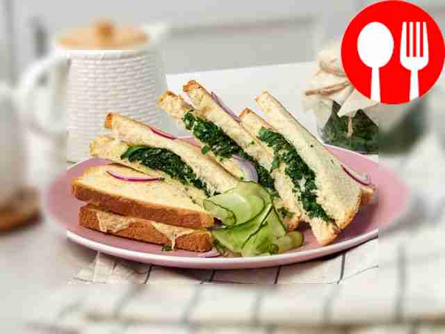 Make hot sandwiches by topping slices of bread...