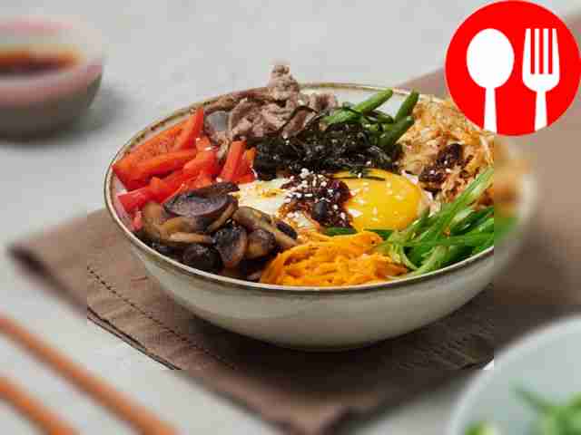 Пибимпаб-рис, овощи, мясо и ваша фантазия