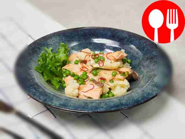 Запеканка из семги в духовке