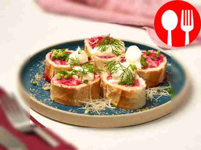 Багет с сельдью