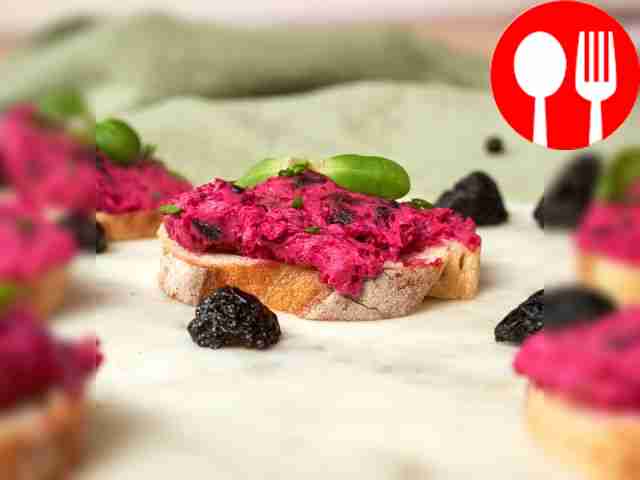 Багет со свеклой