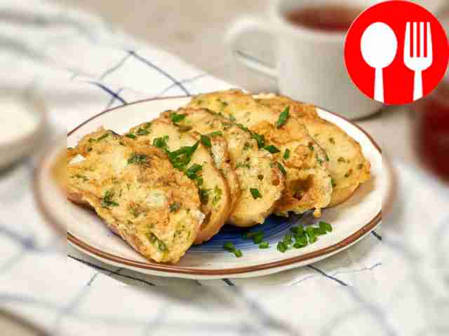 Багет с кинзой