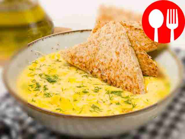 Сырный крем-суп со сливками