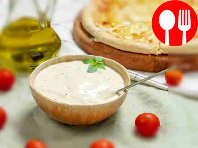 Белый соус для пиццы