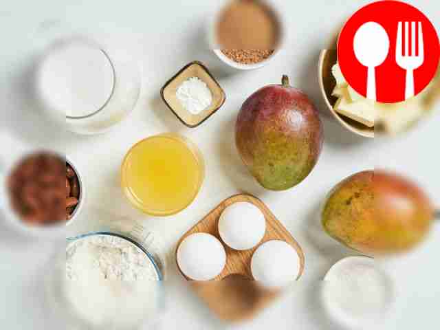 Wash and peel the mangoes, remove the seeds...