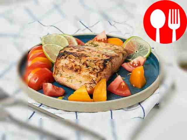 Marinade for pink salmon