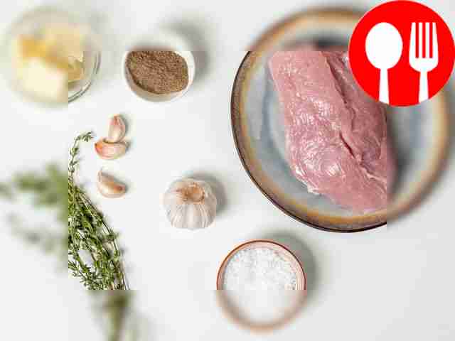 Remove veins, film or skin from the surface of...