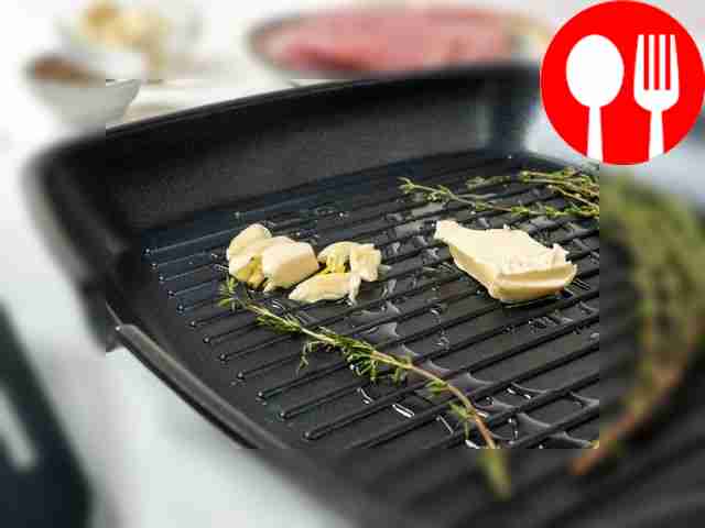 Fry the spices in oil. Crush the garlic with...