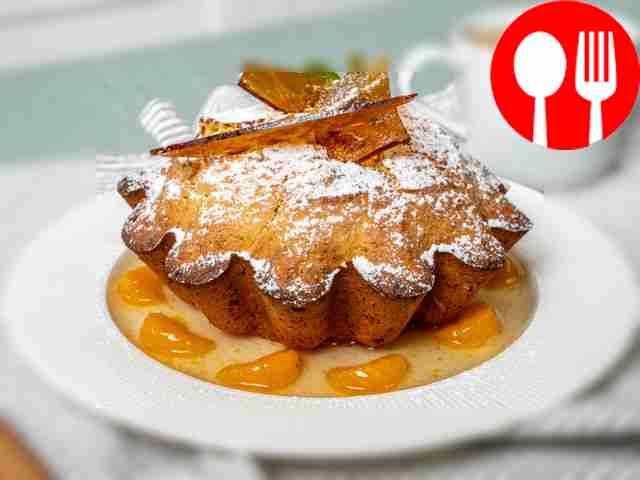 Мандариновый кекс