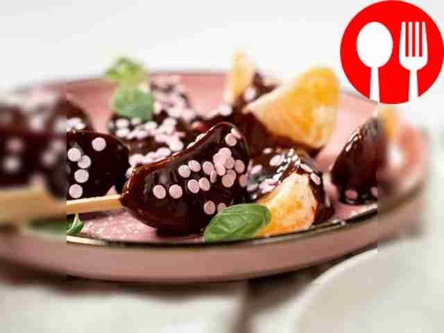 Мандарины в шоколаде